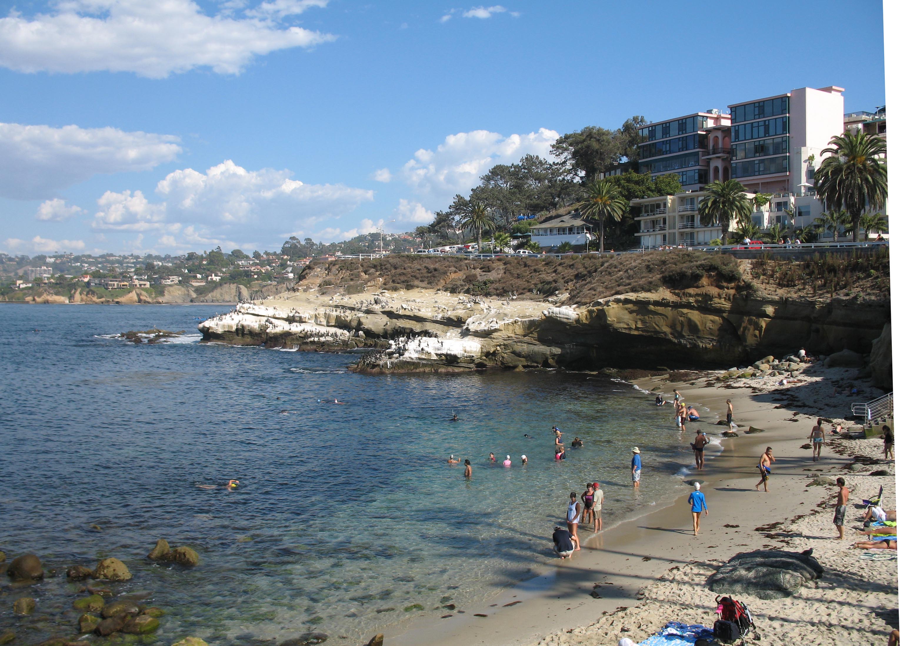 La Jolla Cove coastline